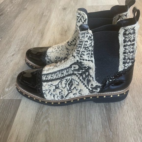 Free People textile Chelsea boots - Picture 4 of 6